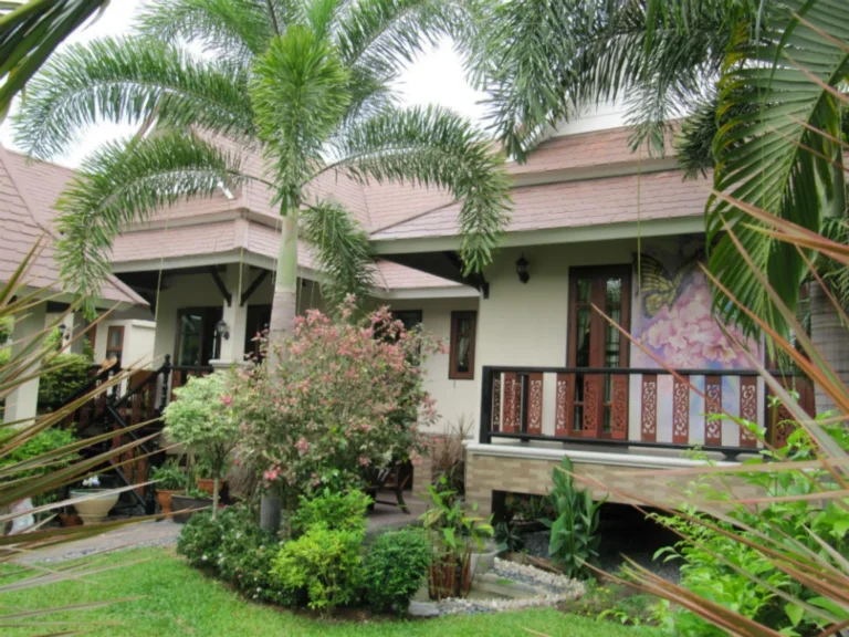 บ้านสวย-ถูกพัทยา House for sale Pattayaขายบ้านสไตล์บาหลี3นอน3น้ำ ขายถูกมว๊าาก