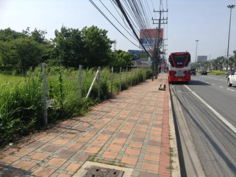 ที่ดินหน้าถนนสุขุมวิทบางละมุง 21 ไร่ ใกล้นาเกลือ พัทยา