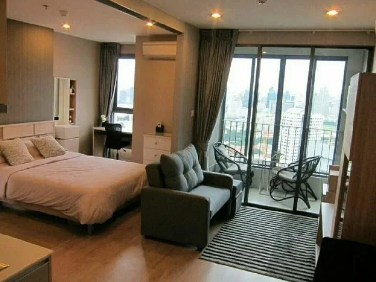 R K0488 - Rent Ideo Q Chula-Samyan 1 bedroom 335 sqm 40 fl MRT Sam Yan