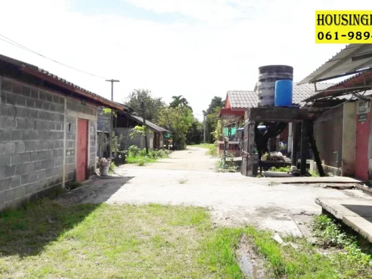 ขายถูก ที่ดินพร้อมบ้านและโรงเรือน 6 ไร่ เมืองแกลง ถนนสุขุมวิท ระยอง