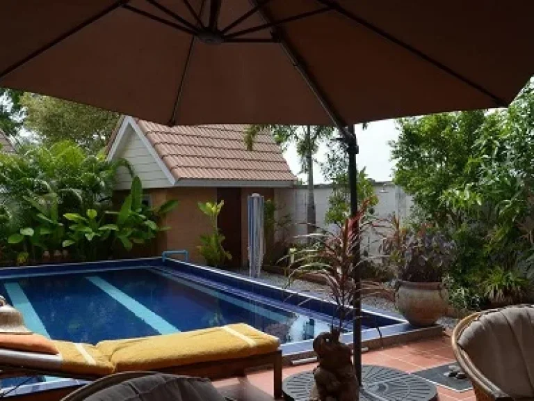 ขายบ้านเดี่ยว POOL VILLA AND CAR พร้อมอยู่