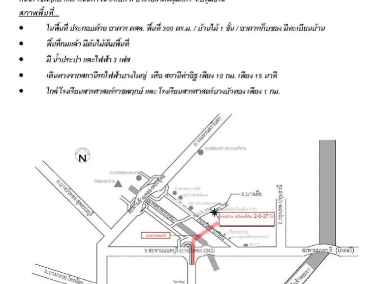 ประกาศขายบ้านพร้อมที่