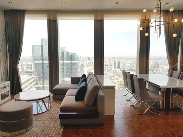 คอนโดสุดหรู แบบ 2 ห้องนอน ที่สีลมซอย 9 A Brand New Luxurious and Spacious 2 Bedroom Unit with Marvelous Bangkok City Views