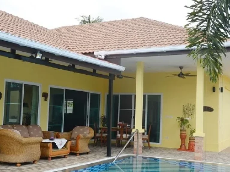 ขายบ้านเดี่ยว WELL MAINTAINED POOL VILLA IN A QUIET LOCATION บรรยากาศดี