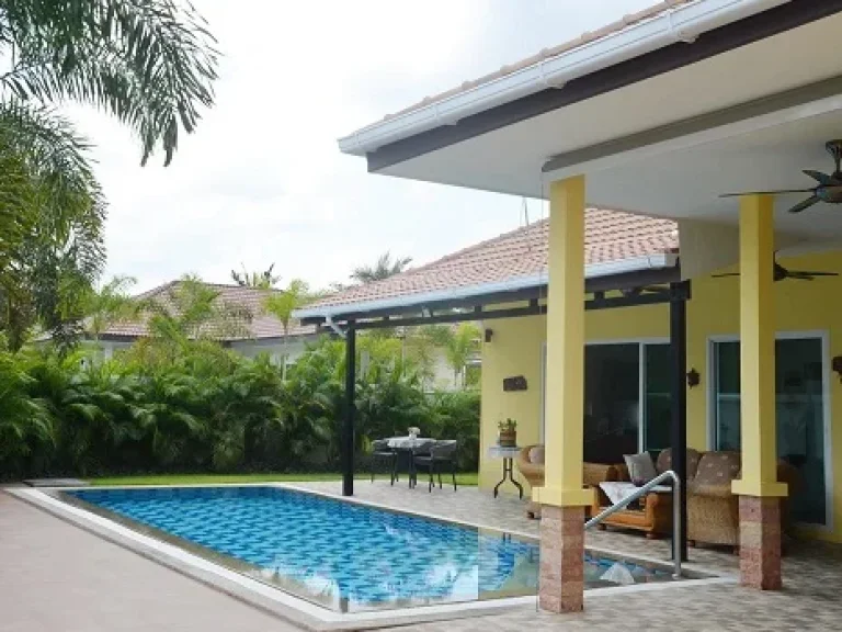 ขายบ้านเดี่ยว WELL MAINTAINED POOL VILLA IN A QUIET LOCATION บรรยากาศดี