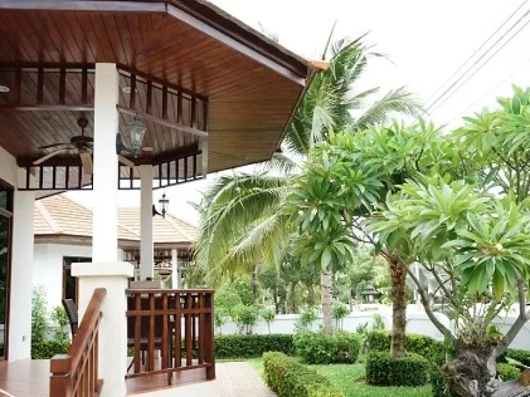 ขายบ้านเดี่ยว VILLA NATALIE 12 บรรยากาศดี เหมาะแก่การพักผ่อน