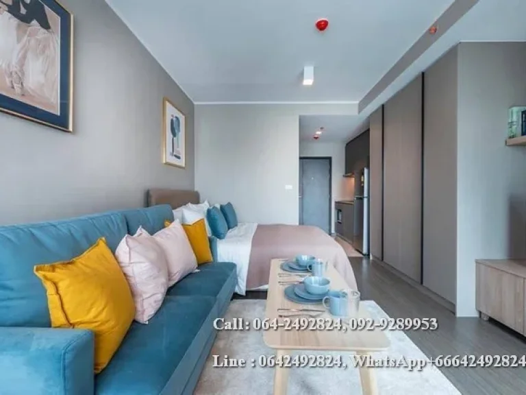 Condo for rent Ideo Sukhumvit 93 Near BTS Bang Chak Size 27 sqm 1 bedroom1 bathroom floor22