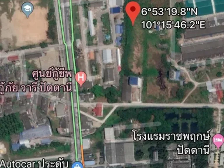 ขายที่ดิน ถูกๆ - 267 ตรว แถวถนนนาเกลือซอนามัยตรงข้ามยูโย อเมือง จปัตตานี