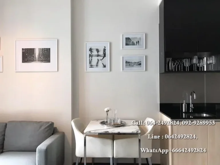 Condo for sale EDGE SUKHUMVIT23 1 bedroom size 3055 sqm 16th floor Furnished ready to move in