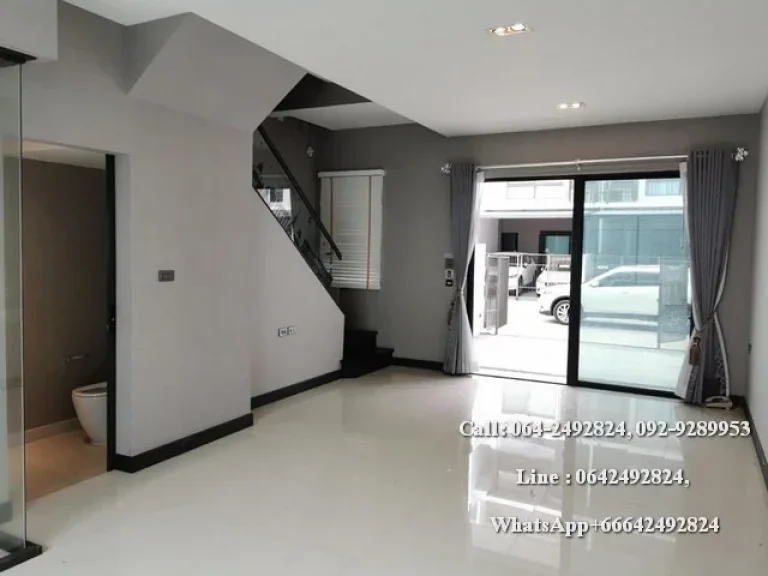 Town house for rent The Landmark Ekamai - Ramindra Area of 180 sqm land 25 sqm 3 bed 3 bath