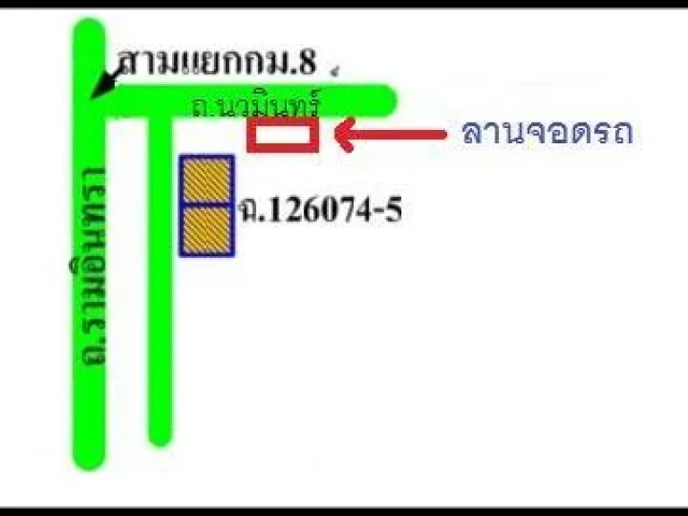 ขายอาคารพาณิชย์ รามอินทรา กม8 ตึกแถว2ห้อง 3 ชั้นครึ่ง