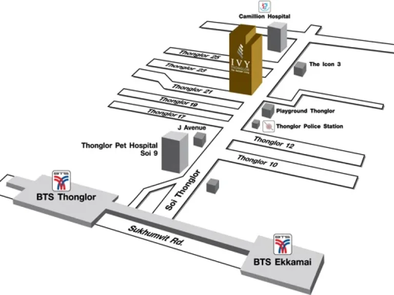 ขายคอนโด Ivy Thonglor ไอวี่ ทองหล่อ ขนาด 2 ห้องนอน 84 ตรม ชั้น 20 ใกล้ BTS ทองหล่อ