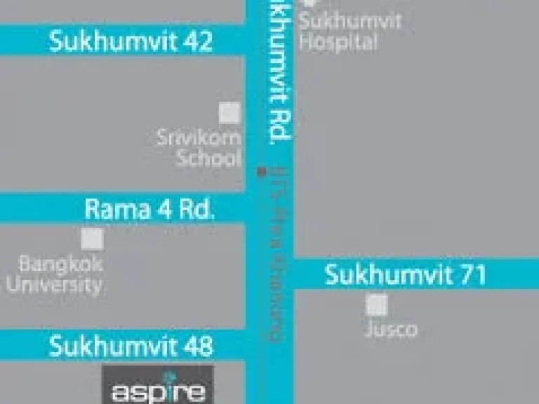 ขายขาดทุน Aspire Sukhumvit 48 พื้นที่ 38 ตรม 1ห้องนอน แค่ 305 ล้าน