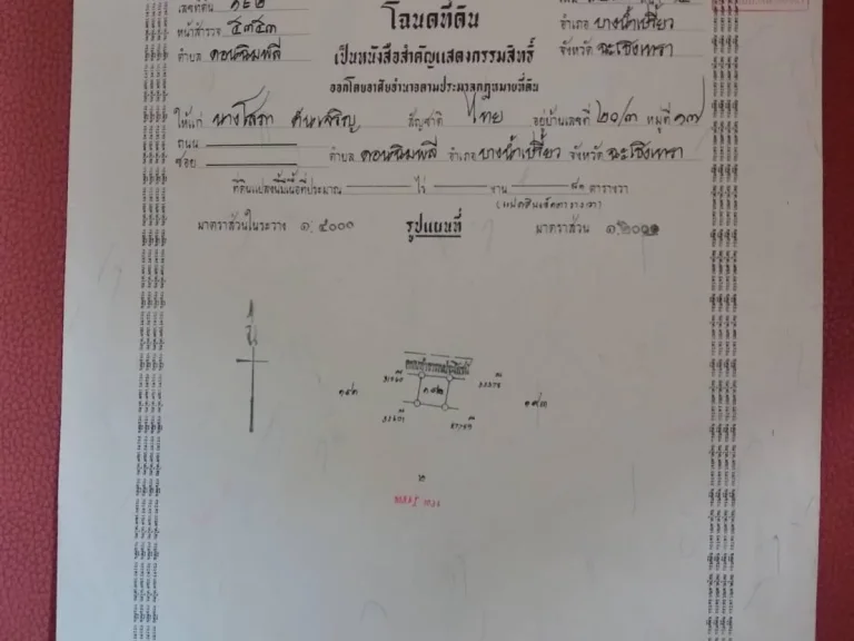 ขายที่ติดถนนดำ 81 ตรว ใกล้หนองจอกกรุงเทพ ใกล้อบตพร้อมโอน