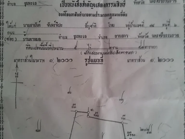 ขายที่ดินสวน 5 ไร่ พร้อมบ้าน