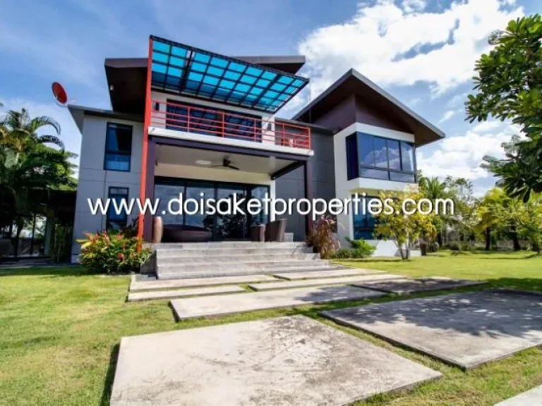 Beautiful modern house with paddy fields panorama บ้านสวยสไตล์โมเดิร์น อยู่ท่ามกลางธรรมชาติ เป็นส่วนตัววิวทุ่งนา