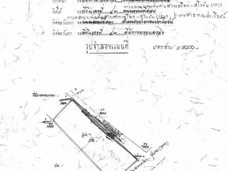 ขายที่ดิน ปากแควเส้น 101 ติดถนนใหญ่