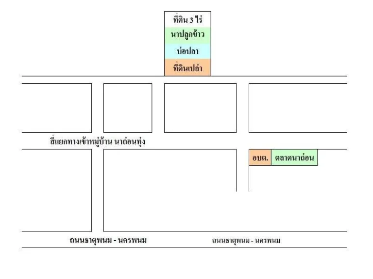 ขายที่ดินเปล่า 3 ไร่