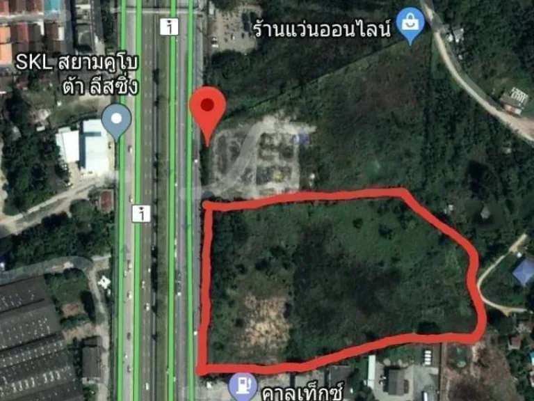 ขายที่ดิน ติดถนนหลักถนนพหลโยธิน สระบุรี-กรุงเทพ 13-1-24 ไร่