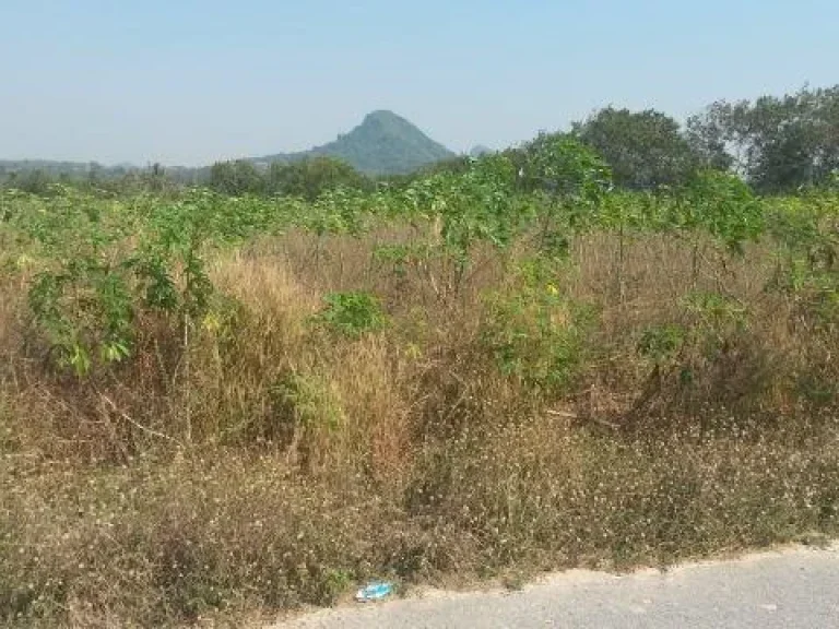 ที่ดินใกล้เขาชีจรรย์ ซิลเวอร์เลค เกล็ดแก้ว แปลงใหญ่มาก ถนนรอบ