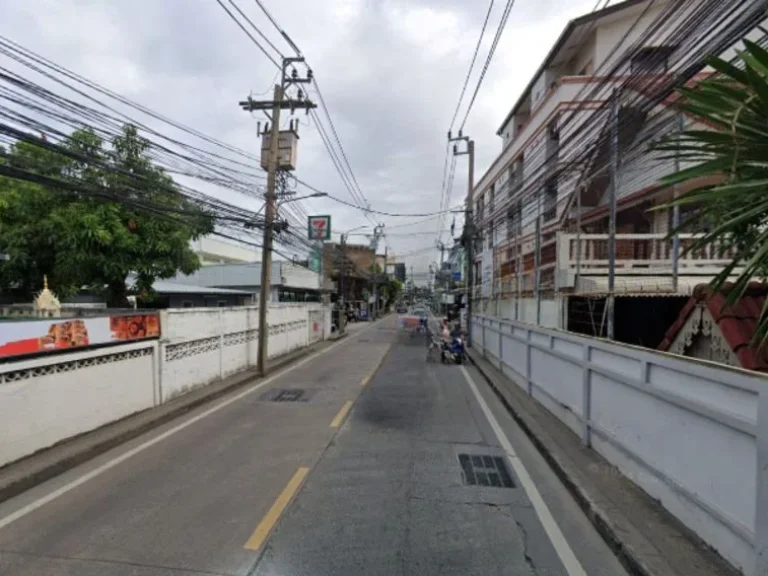 ขายที่ดินถนนอุดมสุข 51 ใกล้ MRT ศรีอุดม ทำเลดีติดถนนใหญ่