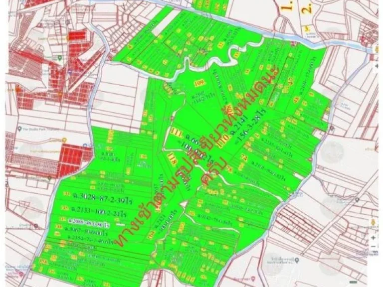 ขายที่ดิน 3379 ไร่ บางบ่อ สมุทรปราการ ติดถนนบางนา ตราด