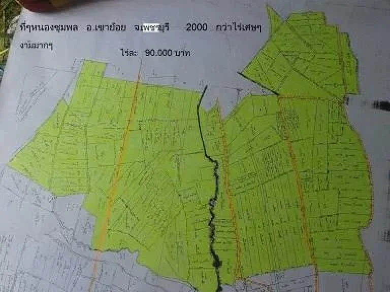 ขายที่ 2000 ไร่เศษหนองหญ้าปล้อง