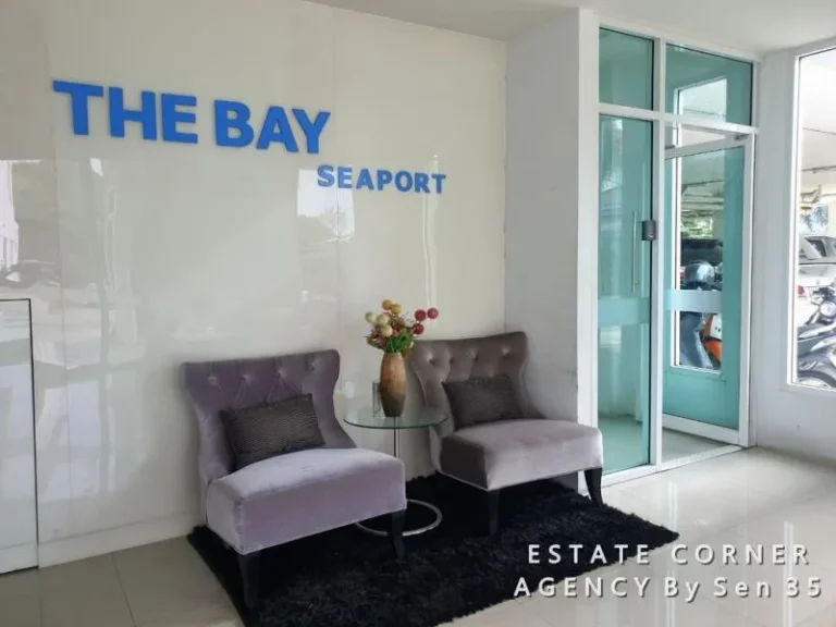 ขาย คอนโด The Bay Seaport ห้องวิวทะเล อ่าวอุดม ใกล้นิคมแหลมฉบัง ชลบุรี - 65997