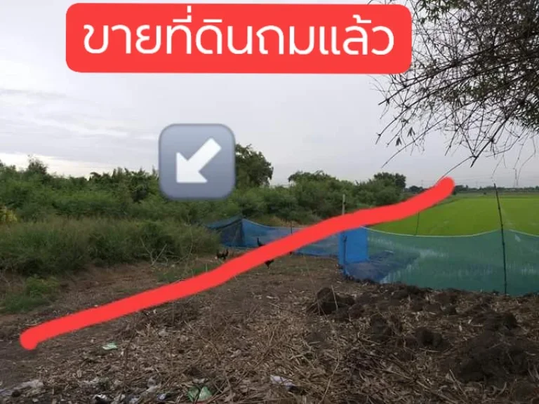 ขายที่ดินถมแล้ว 2-3-46 ไร่ ใกล้ บจกยาอินไทย ถนน วัดลาดปลาดุก