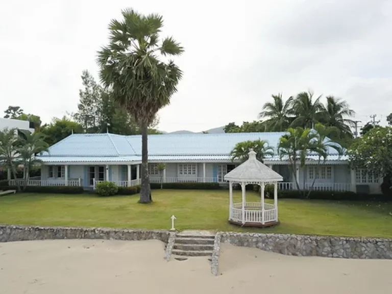 ขายบ้านเดี่ยวติดทะเล PRINCELY VILLA ON THE BEACH บรรยากาศดี Pak Nam Pran วิวทะเลสวยมาก