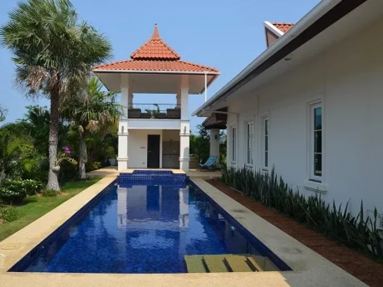 ขายบ้านเดี่ยว BANYAN POOL VILLA บรรยากาศดีบนเนินเขา เงียบสงบ