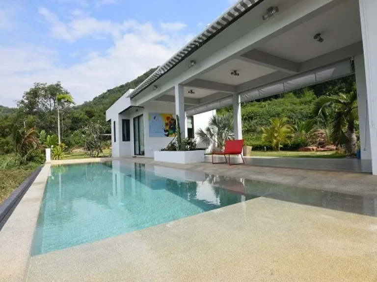 ขายบ้านเดี่ยว UNIQUE VILLA WITH DISTANT VIEWS บรรยากาศดีบนเนินเขา ปากน้ำปราณ