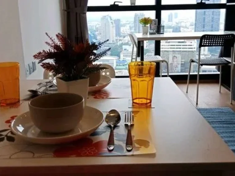 คอนโด Ashton Chula-Silom 1BED ชั้น42 วิวสาทร สีลม ชั้นสูงวิวโล่งให้เช่าใกล้MRT สามย่าน