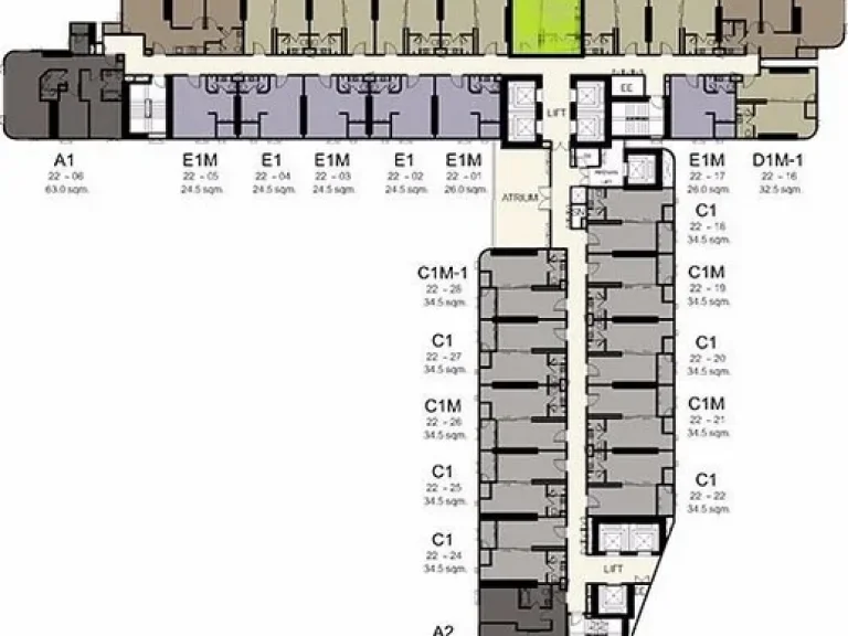 คอนโด Ashton Chula-Silom 1BED ชั้น42 วิวสาทร สีลม ชั้นสูงวิวโล่งให้เช่าใกล้MRT สามย่าน