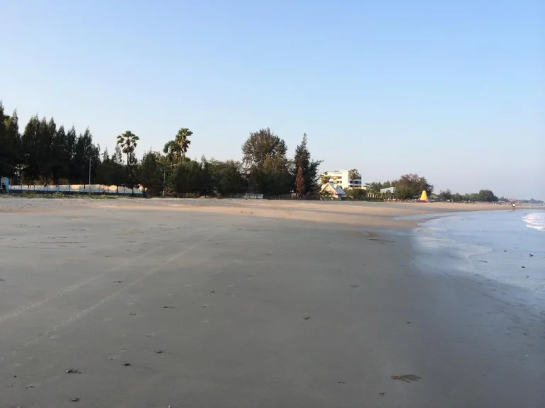 ขายที่ดิน หาดเจ้าสำราญ ติดทะเล ชายฝั่งทะเลสมเด็จพระนเรศวรมหาราช