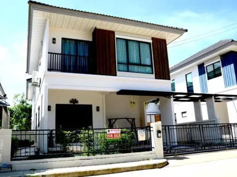 บ้านแฝดสไตล์โมเดิร์น Modi villa ปิ่นเกล้า-วงแหวน