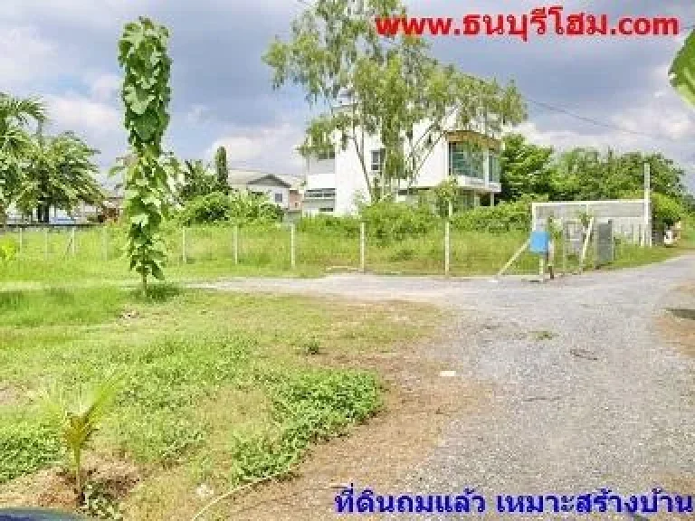 ที่ดินเปล่า บางใหญ่ ใกล้กาญจนาภิเษก ถมแล้ว รูปสี่เหลี่ยมผืนผ้า กว้าง 20เมตรลึก 40 เมตร