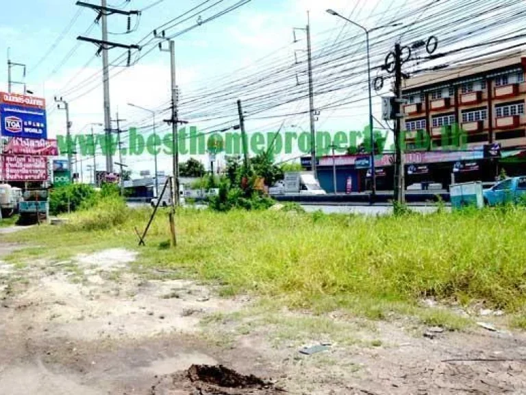 ที่ดิน 104 ตรว ติดถนนใหญ่ ติวานนท์ ใกล้เมืองทองธานี