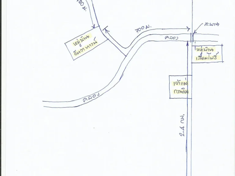 ขายที่ดินเปล่า 231 ตรว ใกล้หมู่บ้านธันวาทาวน์