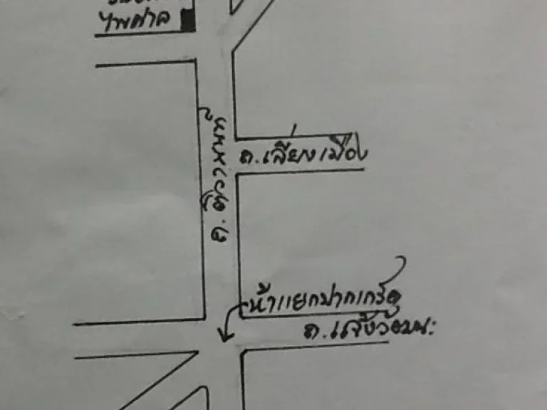 ขายที่ติดถนนติวานนท์