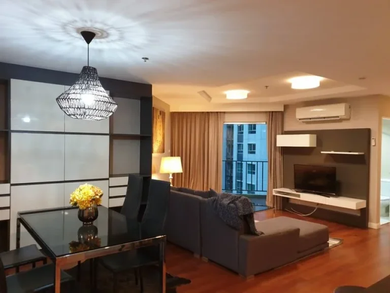 ให้เช่า Condo Belle Grand Rama 9 2นอน 2น้ำ 96ตรม ชั้น22 ตกแต่งเฟอร์ครบ พร้อมอยู่