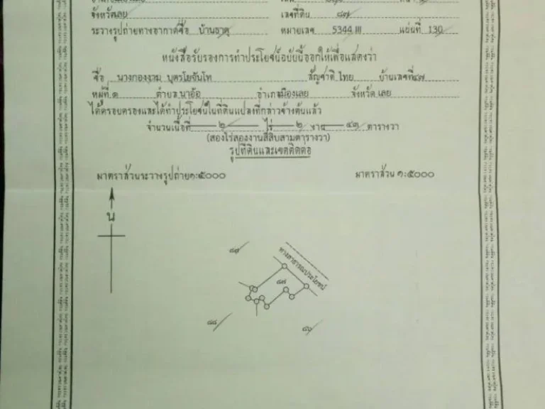 ขายด่วนที่ดินเขตเทศบาลนาอ้อ-ท่ามะนาว