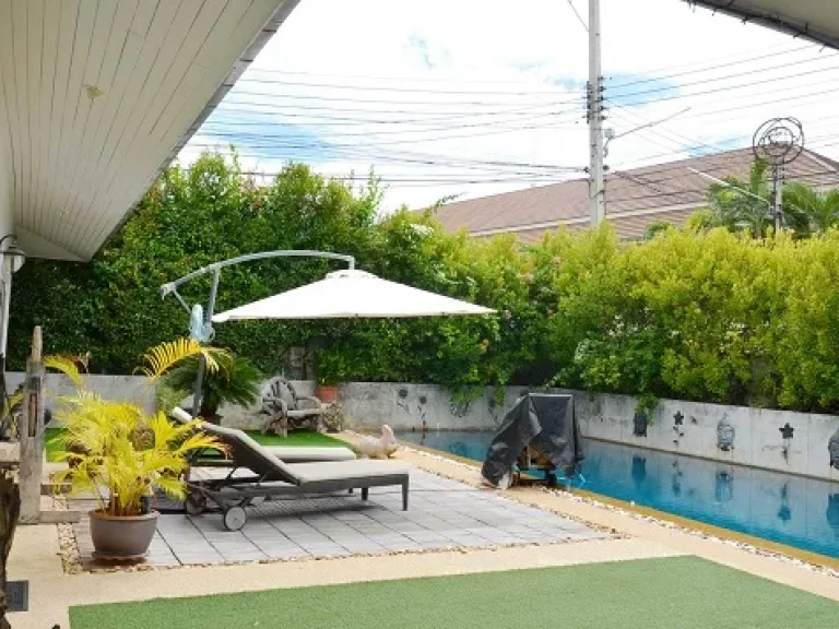 ขายบ้านเดี่ยว AVENUE 88 POOL VILLA ในตัวเมืองหัวหิน บรรยากาศดี