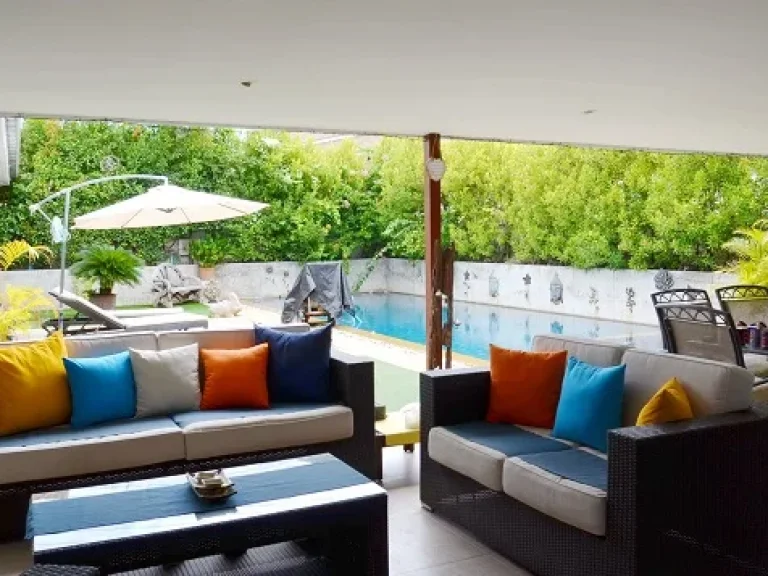 ขายบ้านเดี่ยว AVENUE 88 POOL VILLA ในตัวเมืองหัวหิน บรรยากาศดี