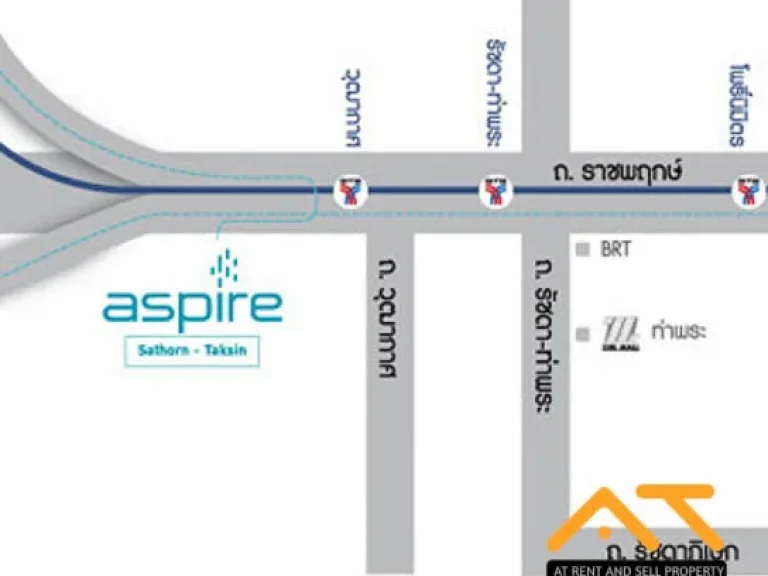 ขาย Aspire Sathorn-Taksin Timber Zone - 1 นอน ขนาด 26 ตรม ห้องสวย เฟอร์ครบ