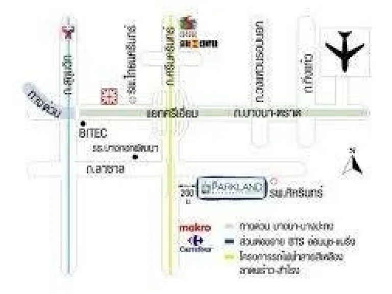 ขาย The Parkland Srinakarin Condo เนื้อที่36 ตารางเมตร 1 ห้องนอน 1 ห้องห้องน้ำ