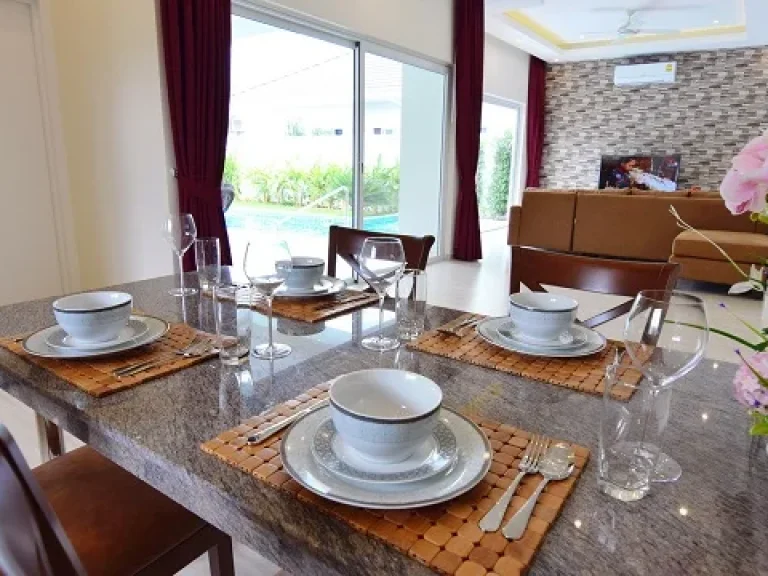 ขายบ้านเดี่ยว C TYPE VILLA WITH 3 BEDROOMS วิลล่าดีไซน์ ทันสมัย คุณภาพ