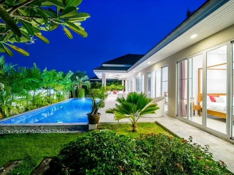 ขายบ้านเดี่ยว POOL VILLA S ดีไซน์สวยทันสมัย คุณภาพดี บรรยากาศเงียบสงบ