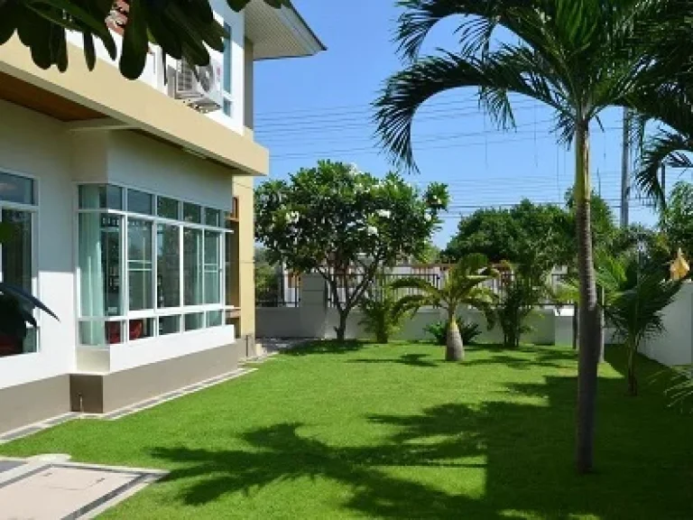 ขายบ้านเดี่ยวหัวหิน SPACIOUS HOUSE WITH GARDEN ราคา 47 ล้าน บ้านสวย 2 ชั้น คุณภาพ สะดวกในการเดินทาง