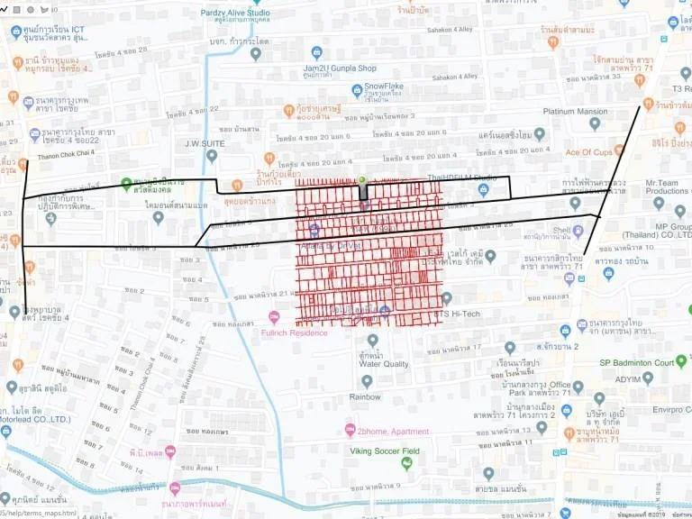 ที่ดินเปล่าถมแล้ว 118 ตรว โชคชัย 4 ซอย 20 แยก 2